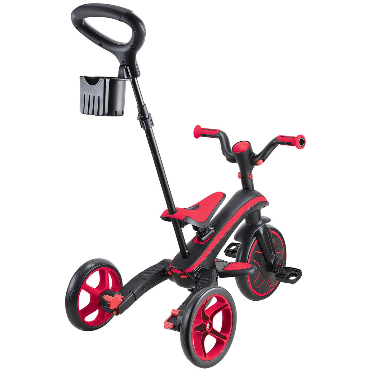 GlobberGlobber   Trike Explorer 4in1 faltbar rot