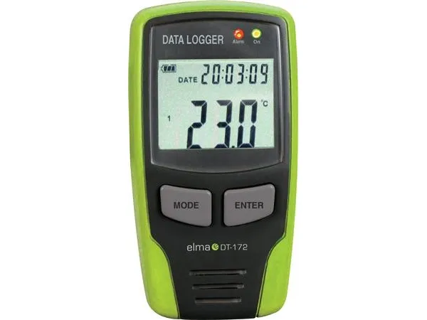 USB datalogger Elma DT172 med display