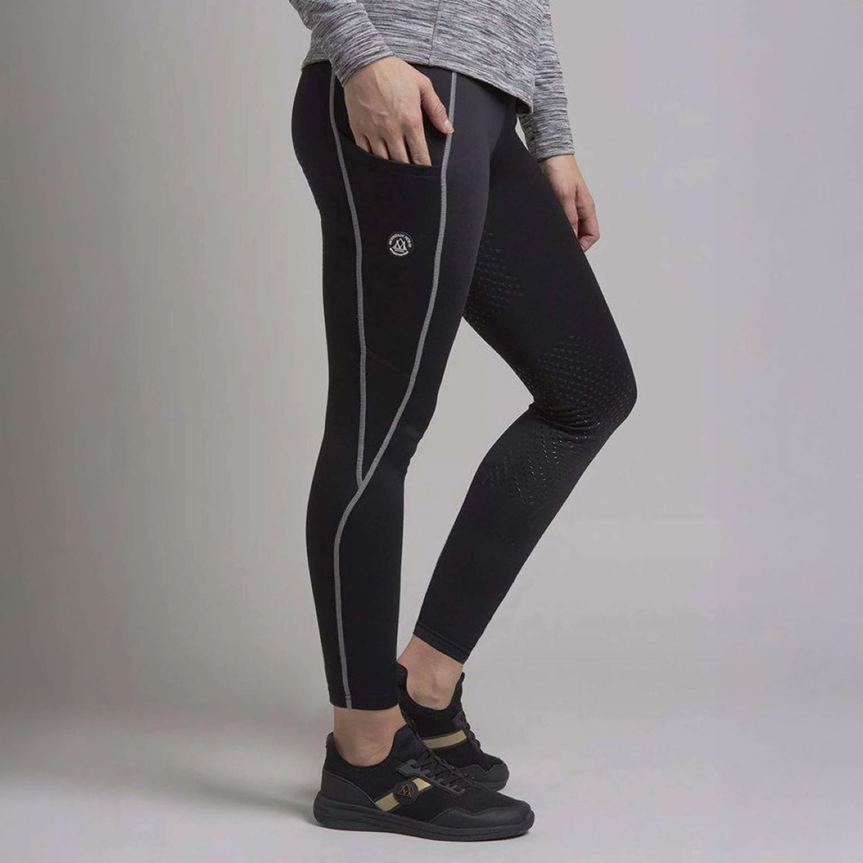 Mountain Horse Rijlegging Jade Junior Grip Half Seat Dames Zwart