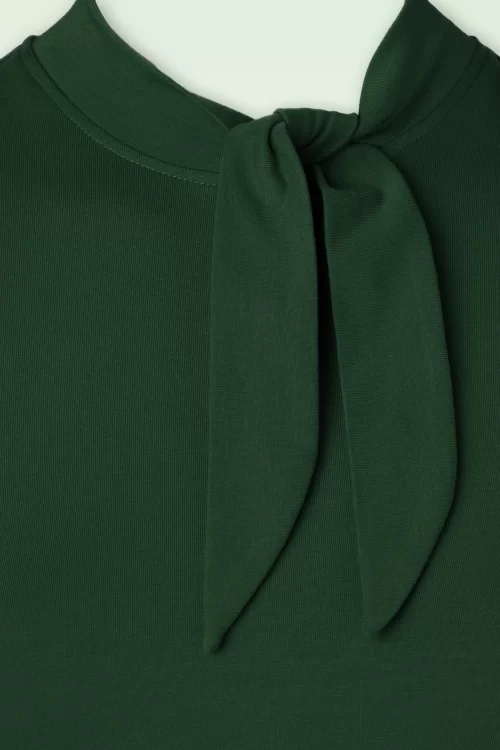 Banned Retro Dolly Glam top in groen