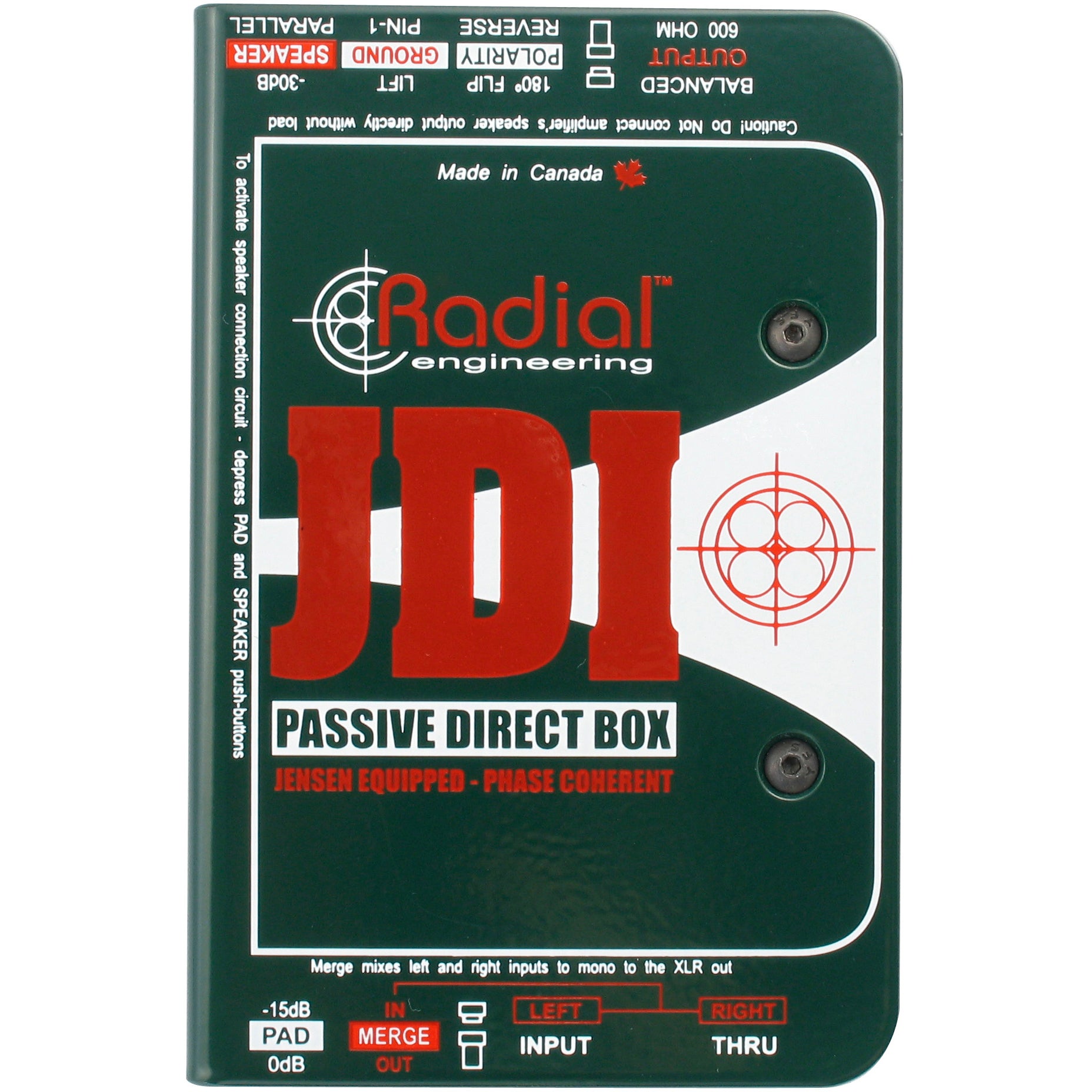 Radial JDI passieve DI