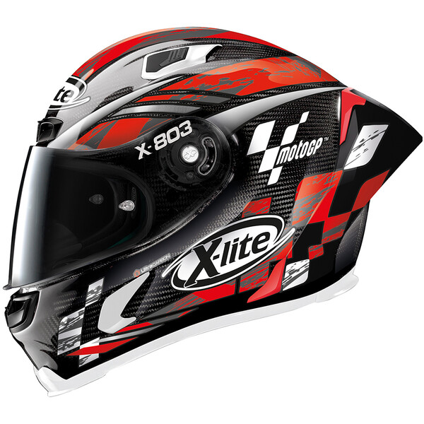X-lite - Casque X-803 RS Ultra Carbon MotoGP Noir / Rouge