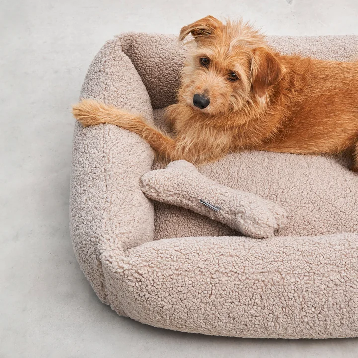 MiaCara - Senso Hundebett, L, kiesel