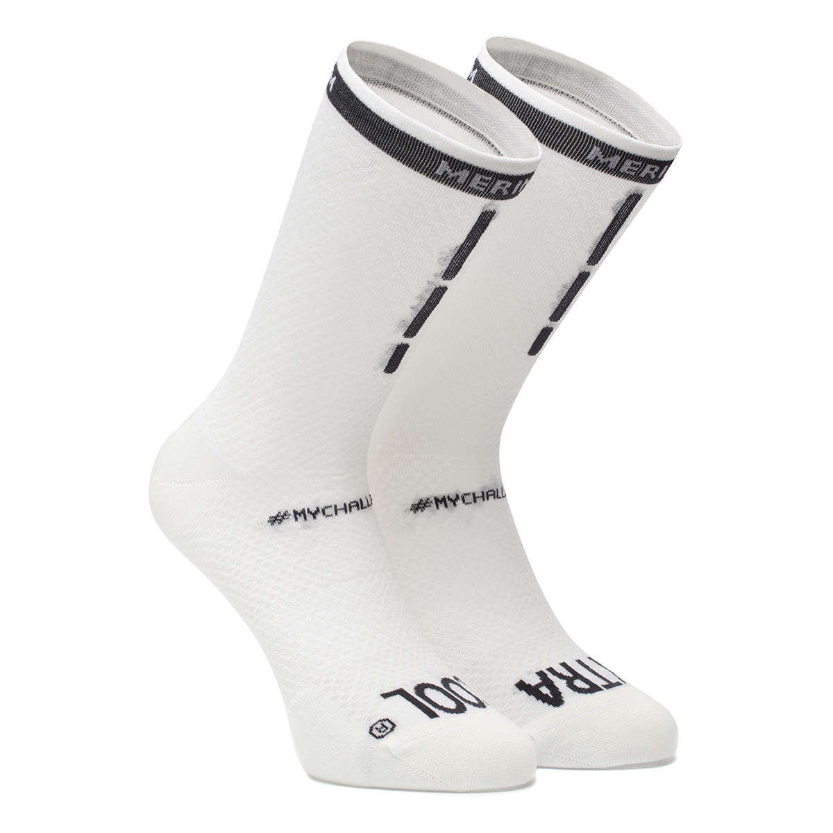 FUTURUM XTRA COOL Merino Fietssokken 5-Pack Wit