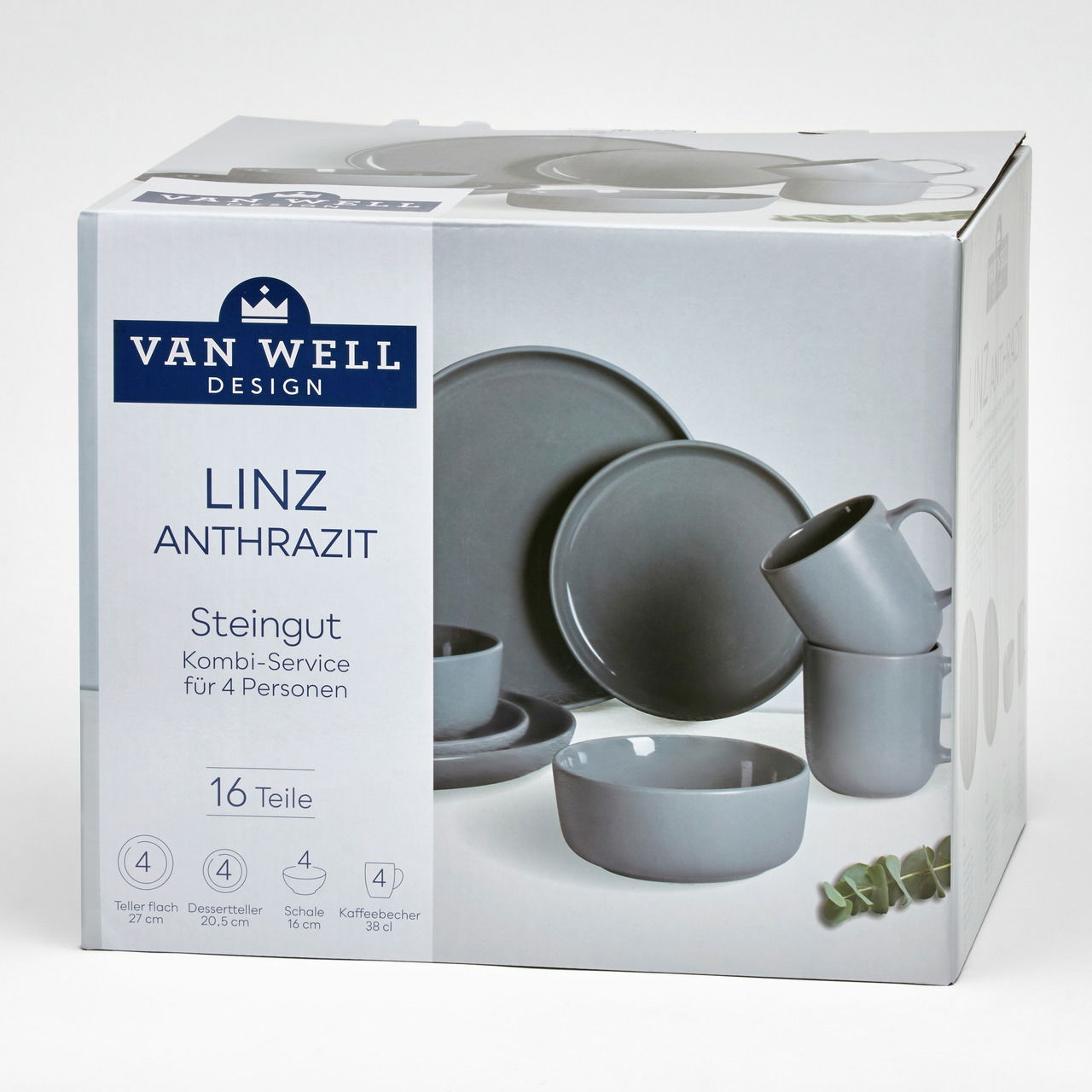 Van Well Kombiservice 16-tlg. LINZ