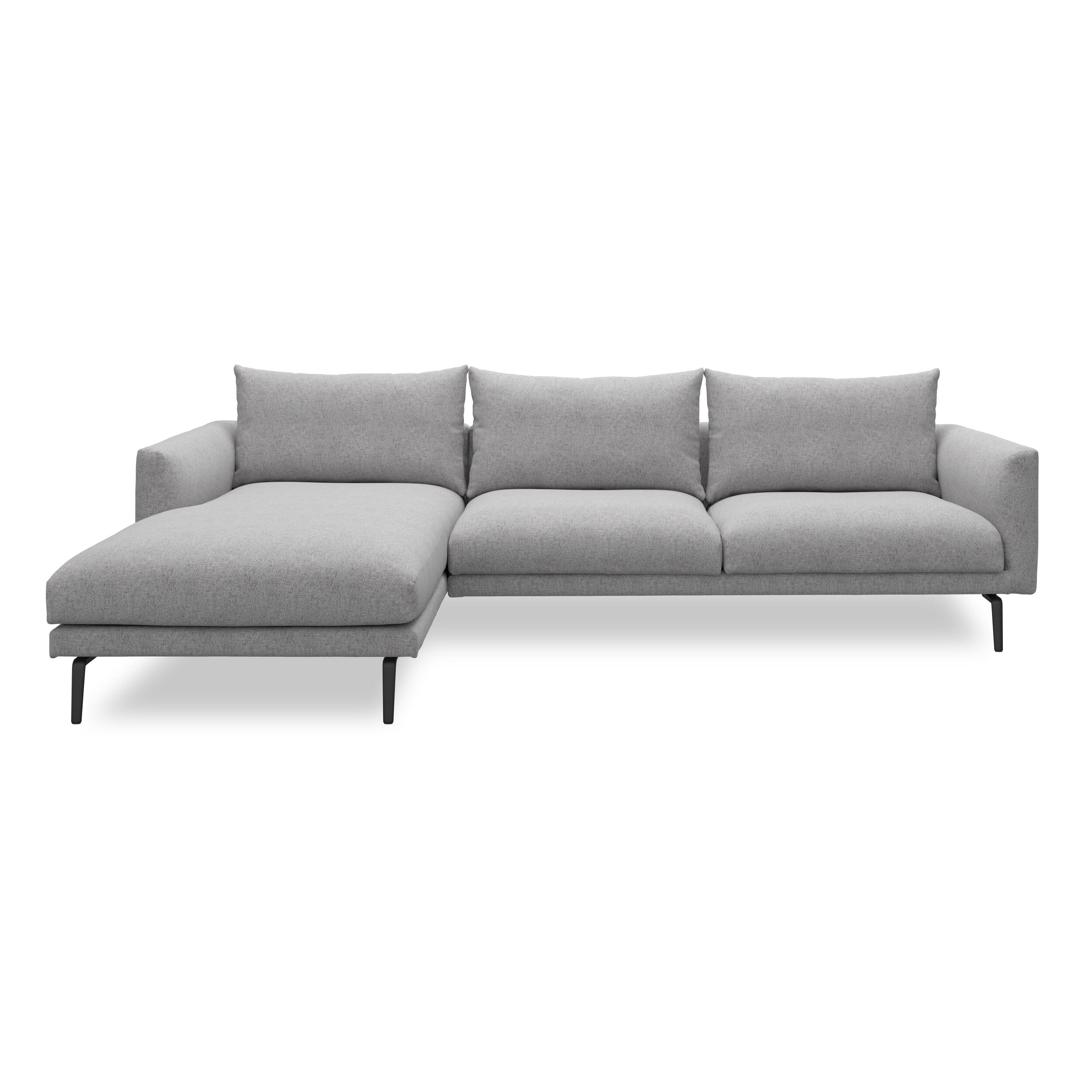 Hallsberg venstrevendt sofa med chaiselong