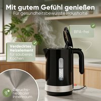 PROFI COOK Bouilloire WK 3840, sans fil, 1,8 L