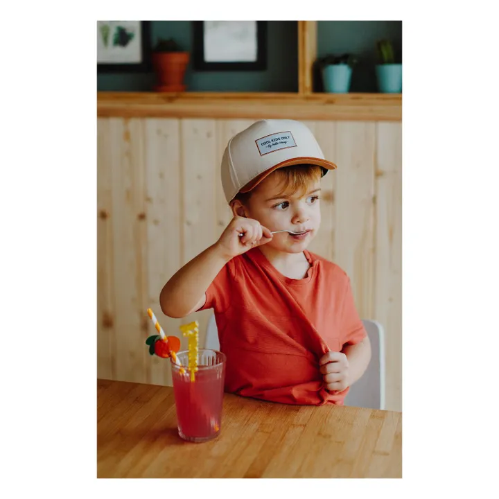 Hello Hossy Casquette Visière Courbée Unie | Beige