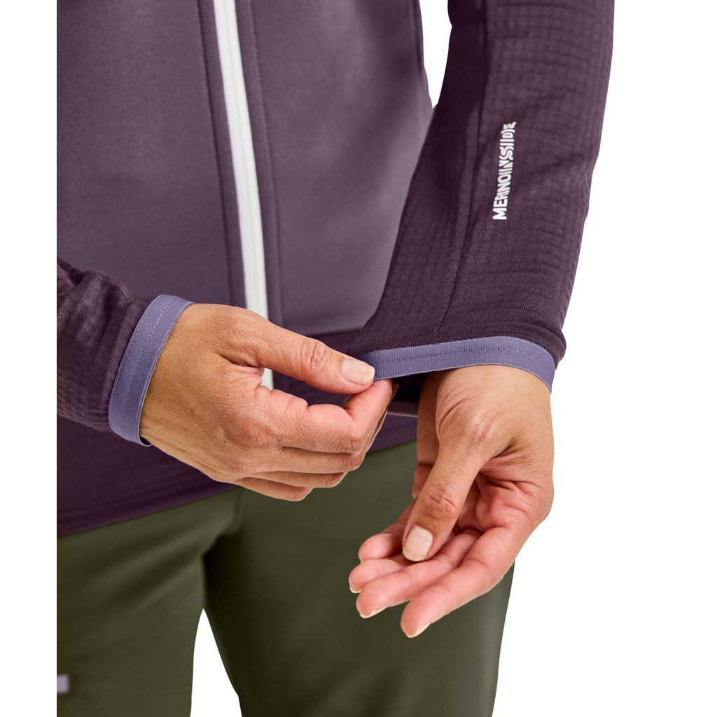 Fleece Grid Jacket W