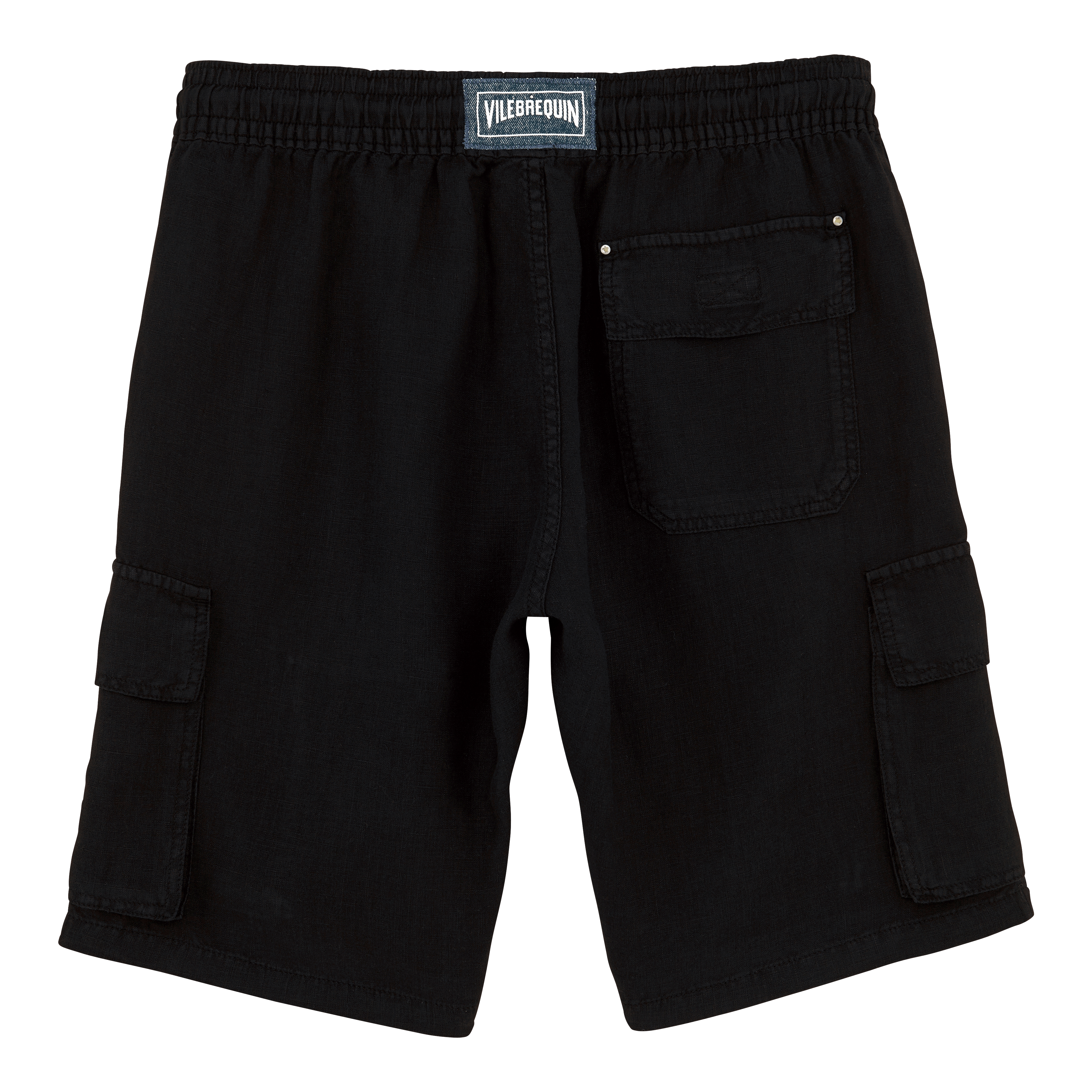Bermuda en lin homme uni | Site Vilebrequin | BAIU3U01