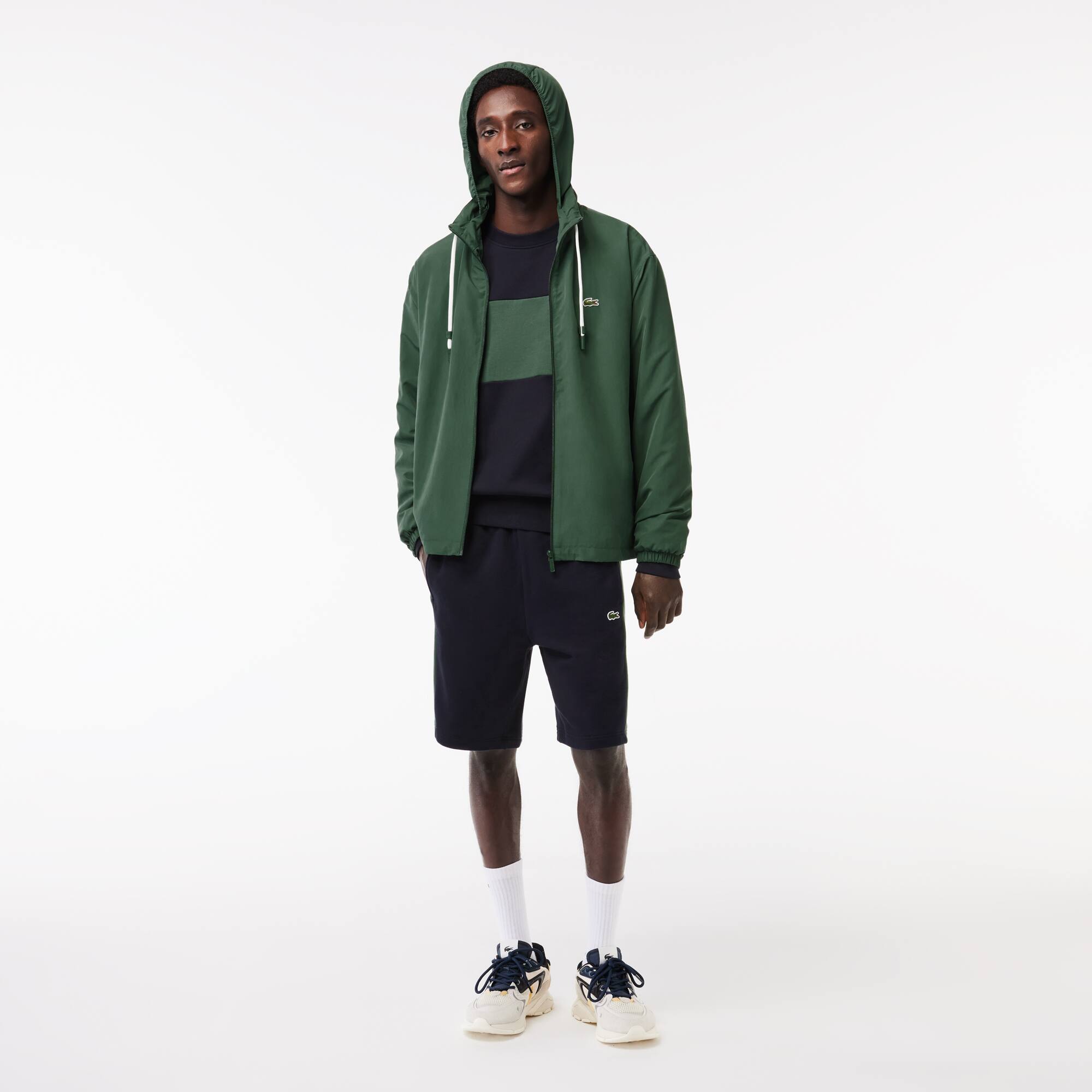 Sweatshirt Jogger color-block classic fit avec imprimé 3D Sweatshirts - Bleu - Lacoste - Homme
