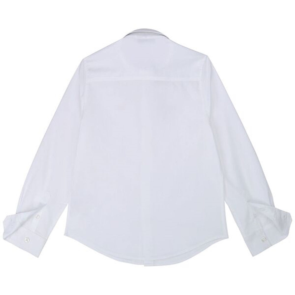 Boy Skjorte White - Hugo Boss → Luksusbaby.dk