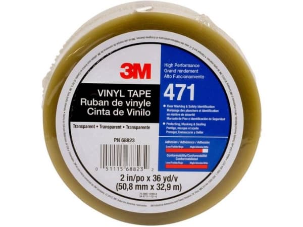 3M 471F 471T5033 Pvc-tape Transparent (L x B) 33 m x 50 mm 1 stk