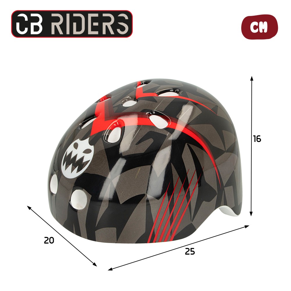 Casco Infantil Cb Riders Monsters