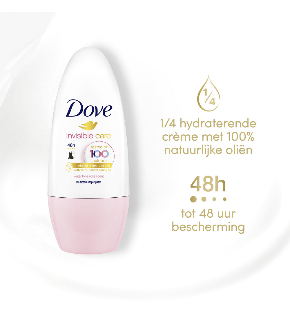 Dove Deodorant roller invisible care (50 ml)