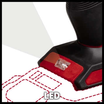Einhell 18V kitpistool TE-SG 18/10 LI (zonder accu)