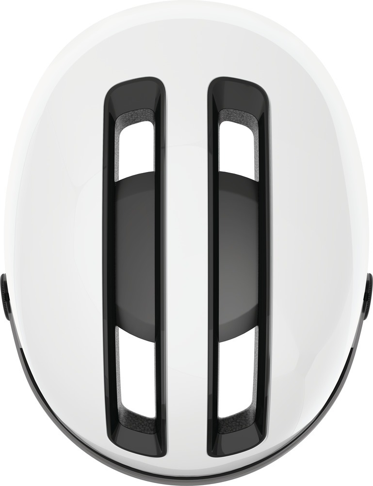 ABUS HUD-Y ACE cykelhjelm LED Shiny White