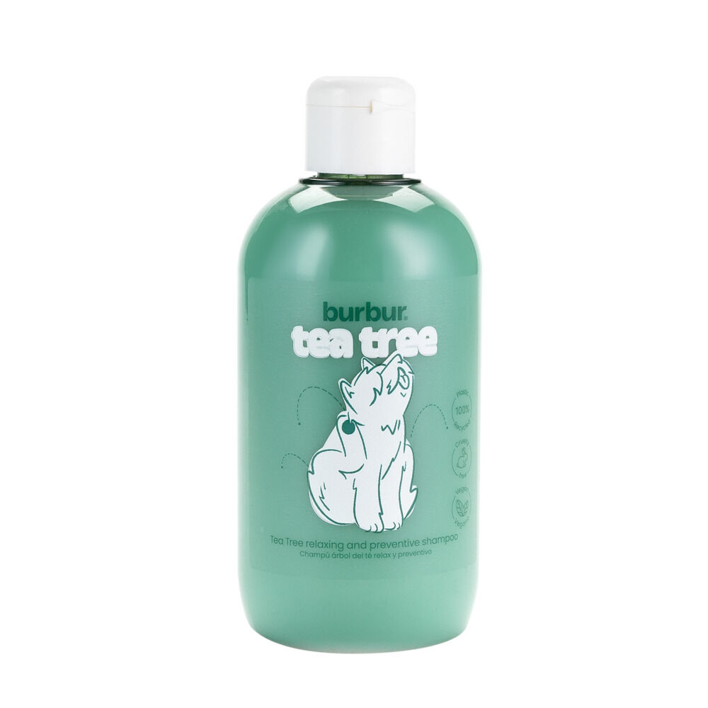 Burbur Vegan Tea Tree - Hondenshampoo - 400 Milliliter