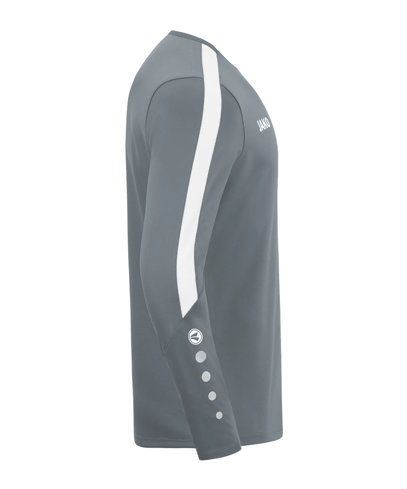 JAKO Power Sweatshirt Grau Weiss F840