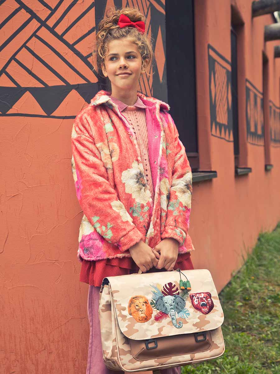 Cartable Jeune Premier It bag Midi Wild Life 38 cm