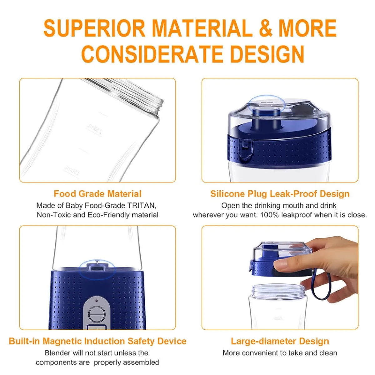 Universal Mélangeur Portable USB