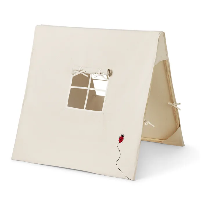 Ferm Living Kids Tente coccinelle | Blanc cassé