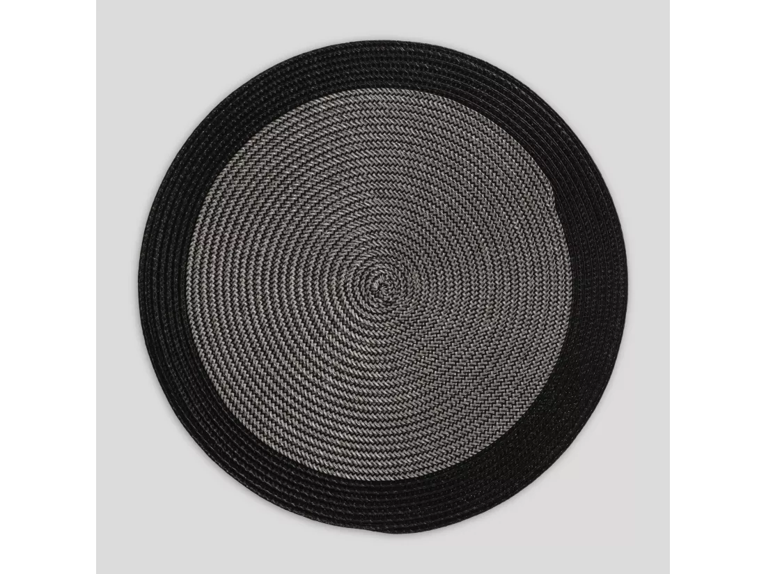 Set de Table Décoratif Lisena Noir 38cm