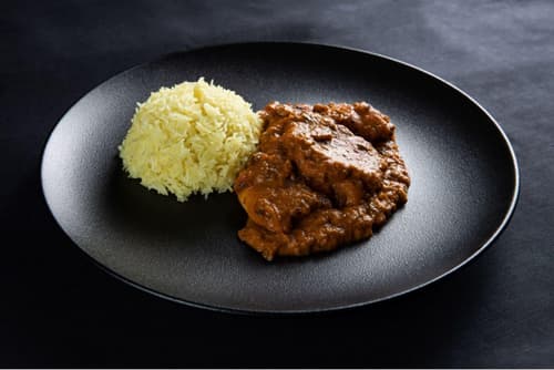 Hähnchen Tikka Masala Mit Safranreis von Mahavira Kanswala