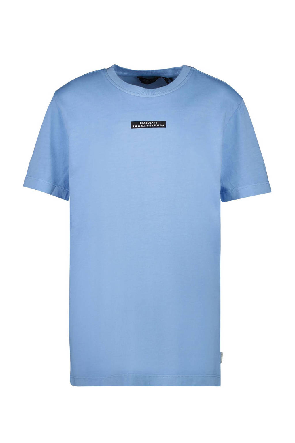 Cars T-shirt SONO met tekst hemelblauw