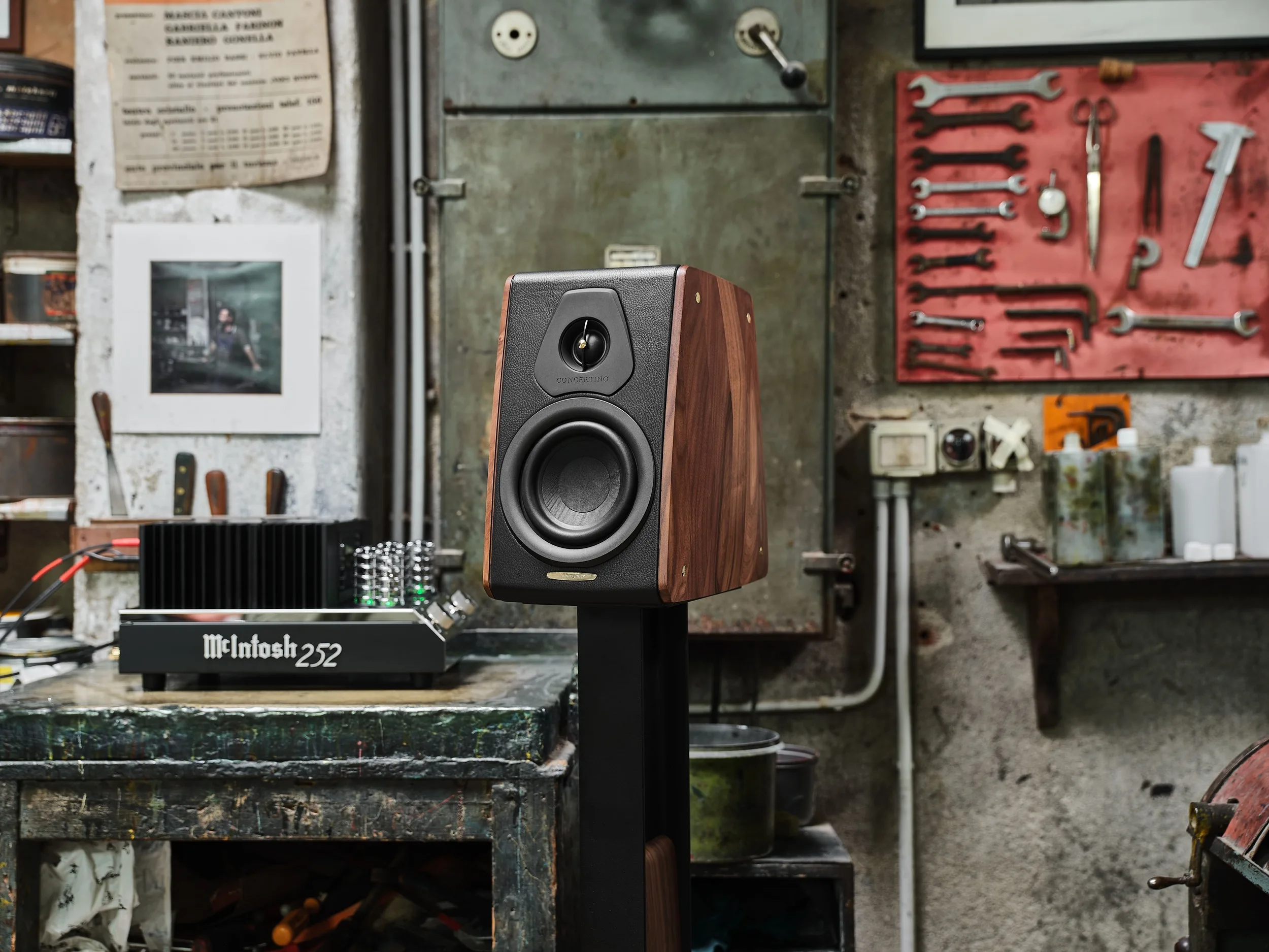 Sonus Faber Concertino G4 Noyer (la paire) Enceintes bibliothèque