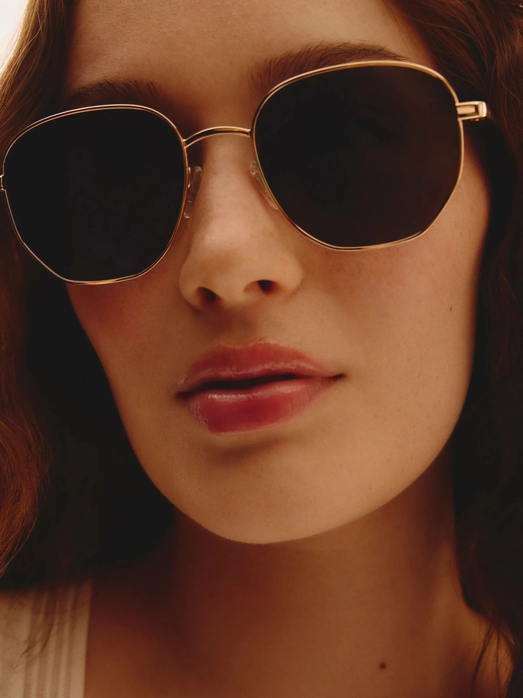 Goud - QUAY Big Time Polarised Sunglasses