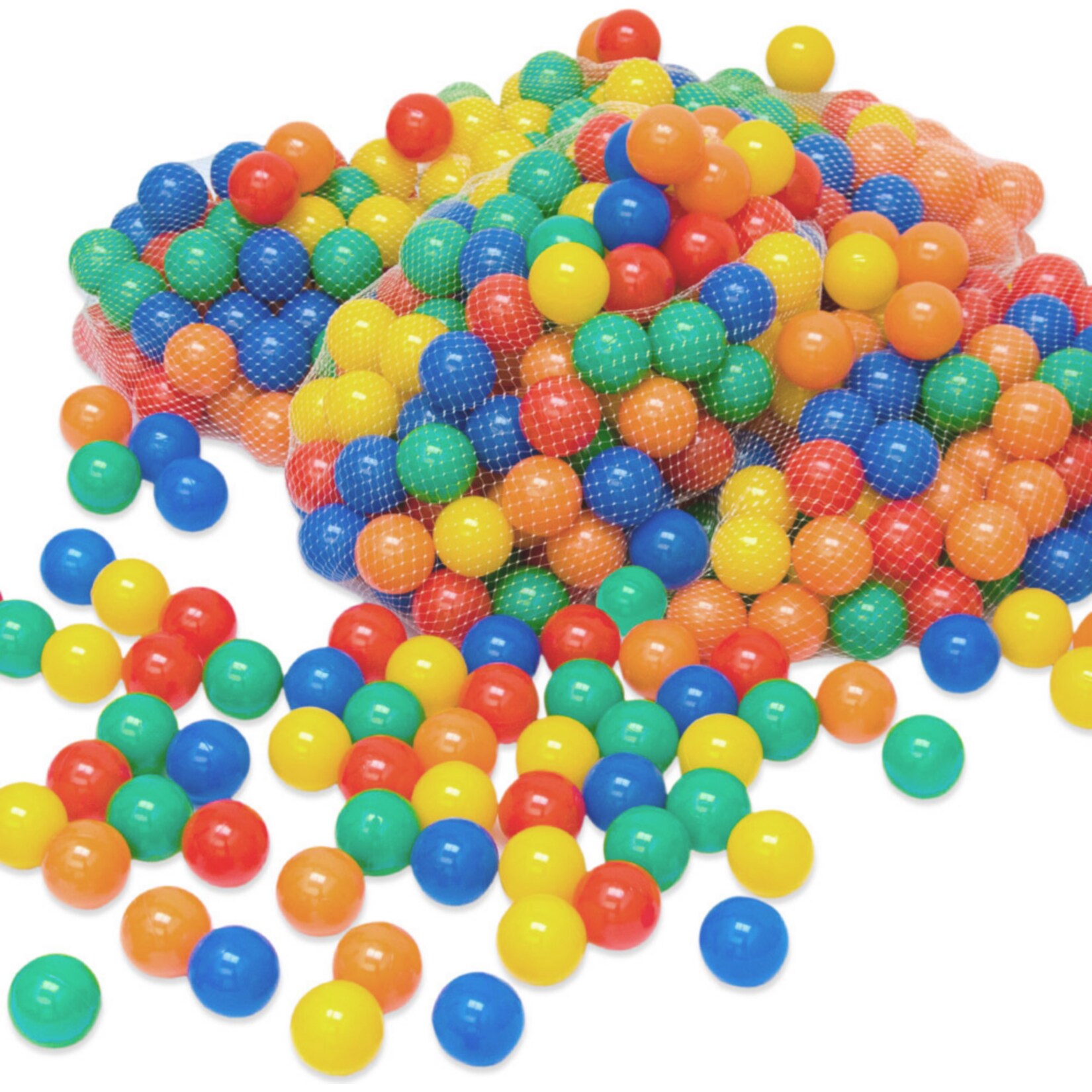 5000 bunte Bälle für Bällebad 7cm Babybälle Plastikbälle Baby Spielbälle