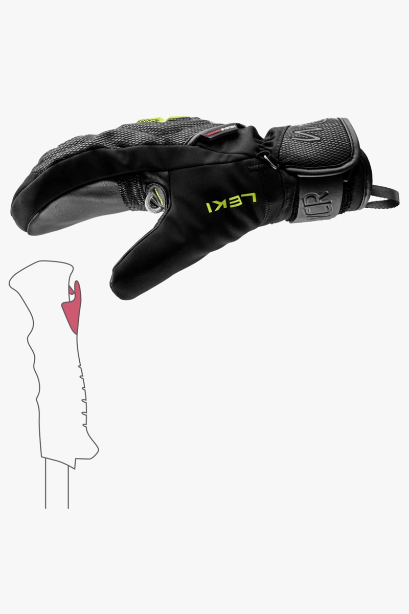 LEKI WCR C-Tech 3D Kinder Fausthandschuh