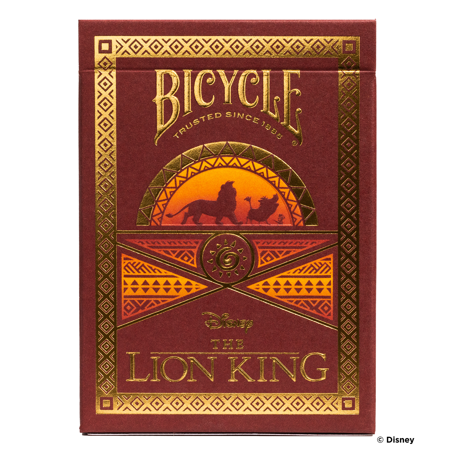 Bicycle® Kartendeck - Disney Lion King Kartenspiel Spielkarten Pokerkarten König der Löwen