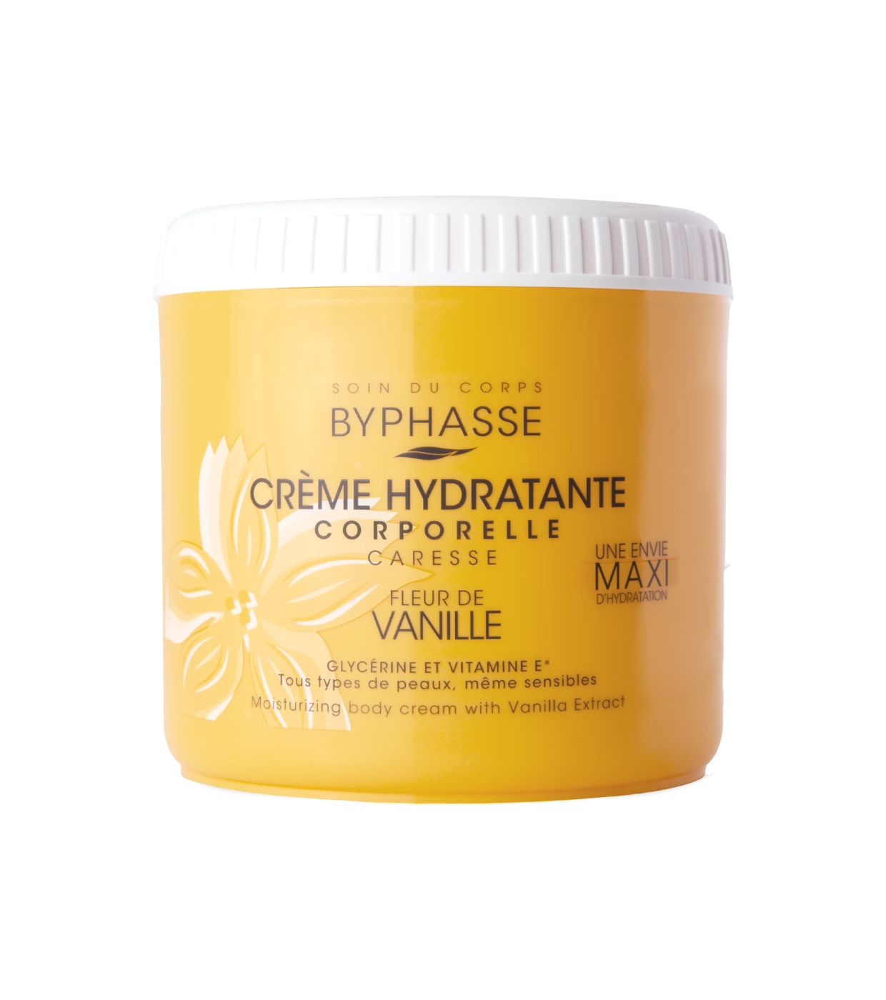 Byphasse - Creme hidratante corporal - Extrato de baunilha
