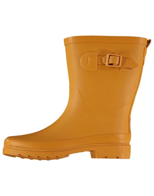 Xq Footwear Dames Regenlaars Riem Rubber Oker - Laarzen