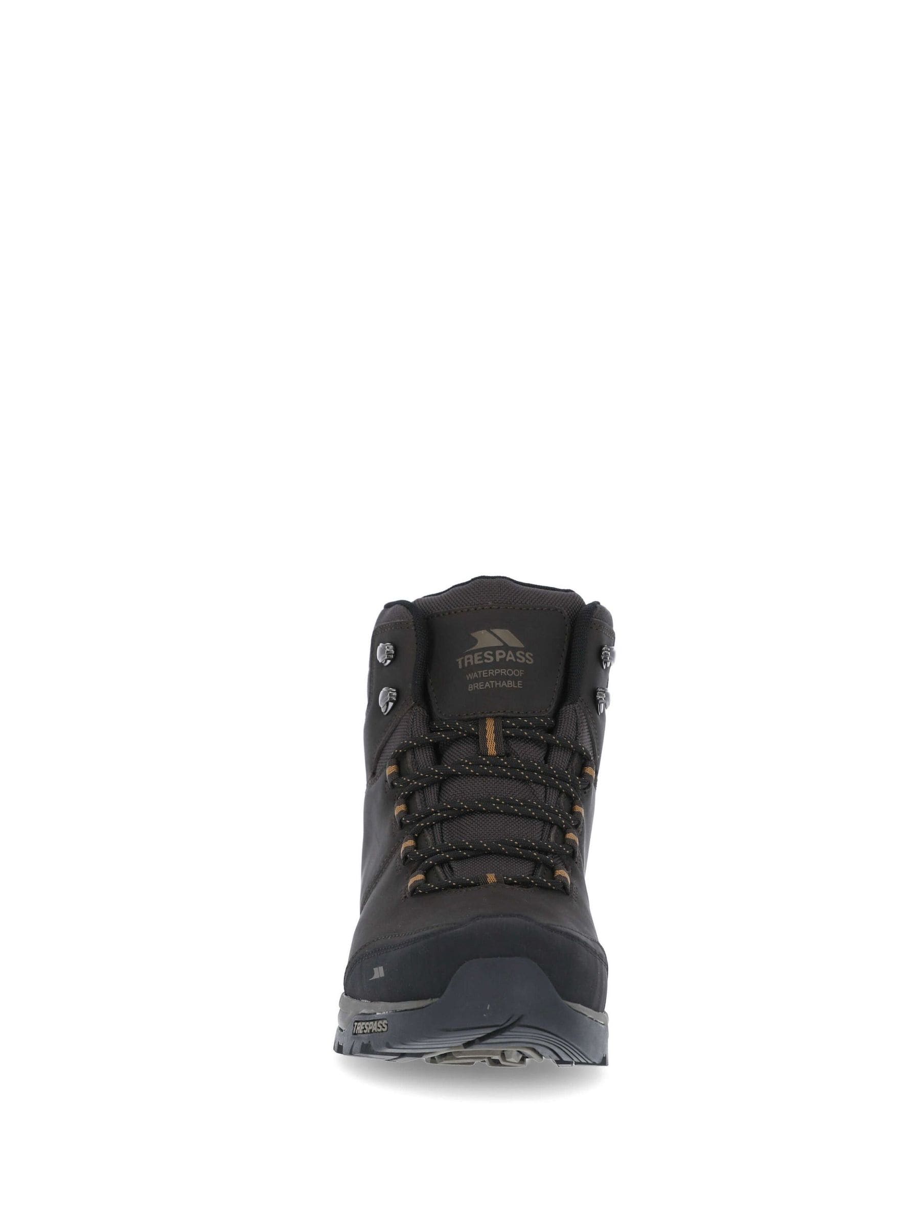 Trespass Male Hiram Mid Cut Brown Boots