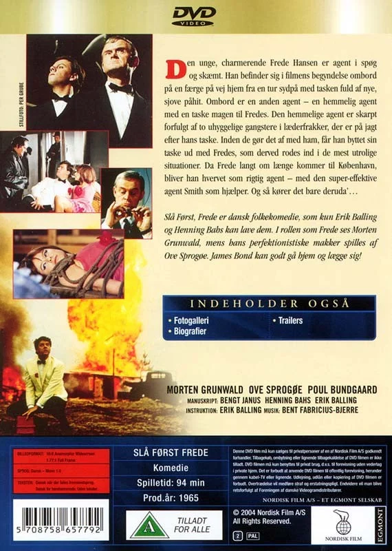 Slå først, Frede! - DVD