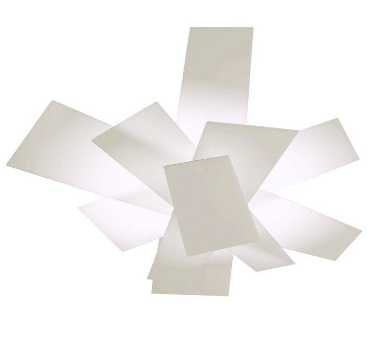 Foscarini Big Bang plafondlamp Ø67 wit