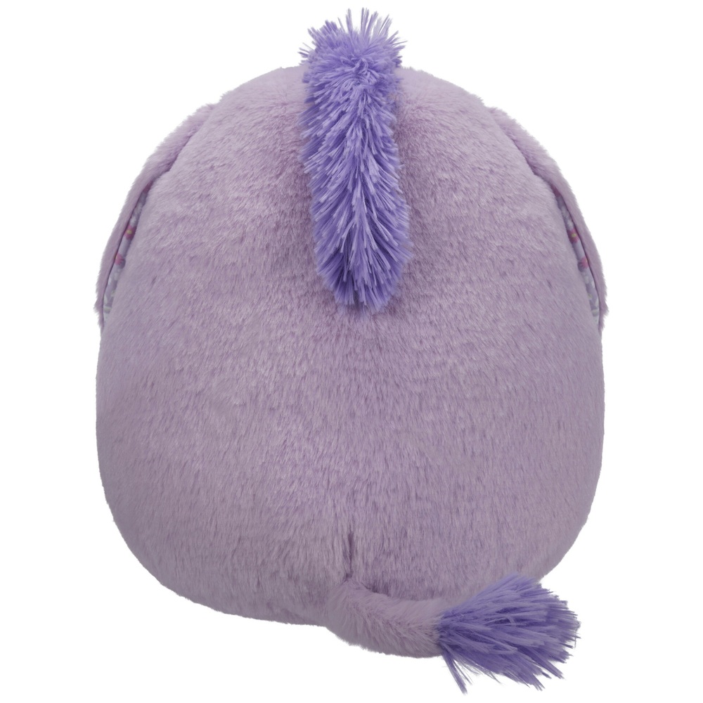 Original Squishmallows 30cm Fuzz-A-Mallows Delzi der lila Esel Plüschtier