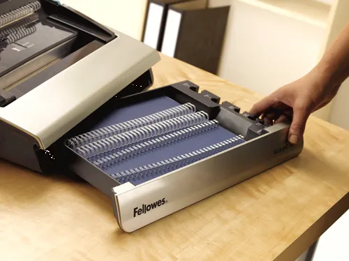 Fellowes Galaxy-E Wire, Elektrisk, 130 ark, Grafit