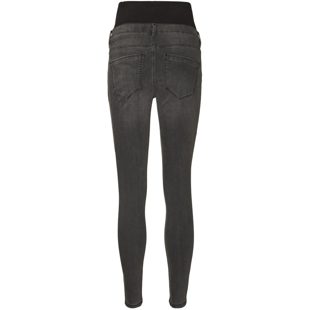 Køb Vero Moda Maternity Dark Grey Denim Tanya Piping Jeans Noos