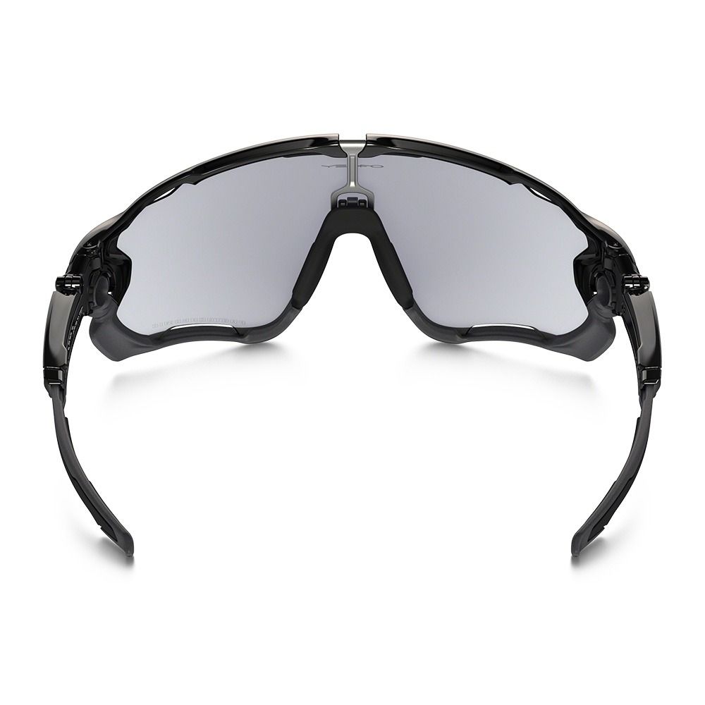 Oakley JAWBREAKER - Lunettes de soleil photochromiques polished black/clear black iridium