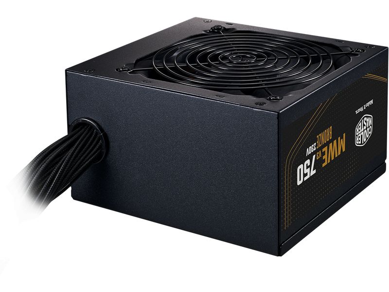 Cooler Master Netzteil MWE Bronze V3 230 V 750 W Leises ATX-Netzteil mit 750 W Leistung