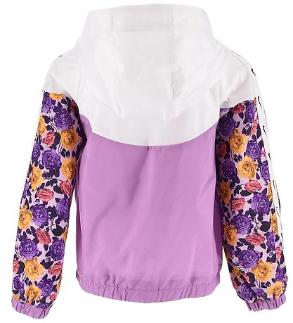 Nike Jacke - Floral Windrunner - Weiß/Lila