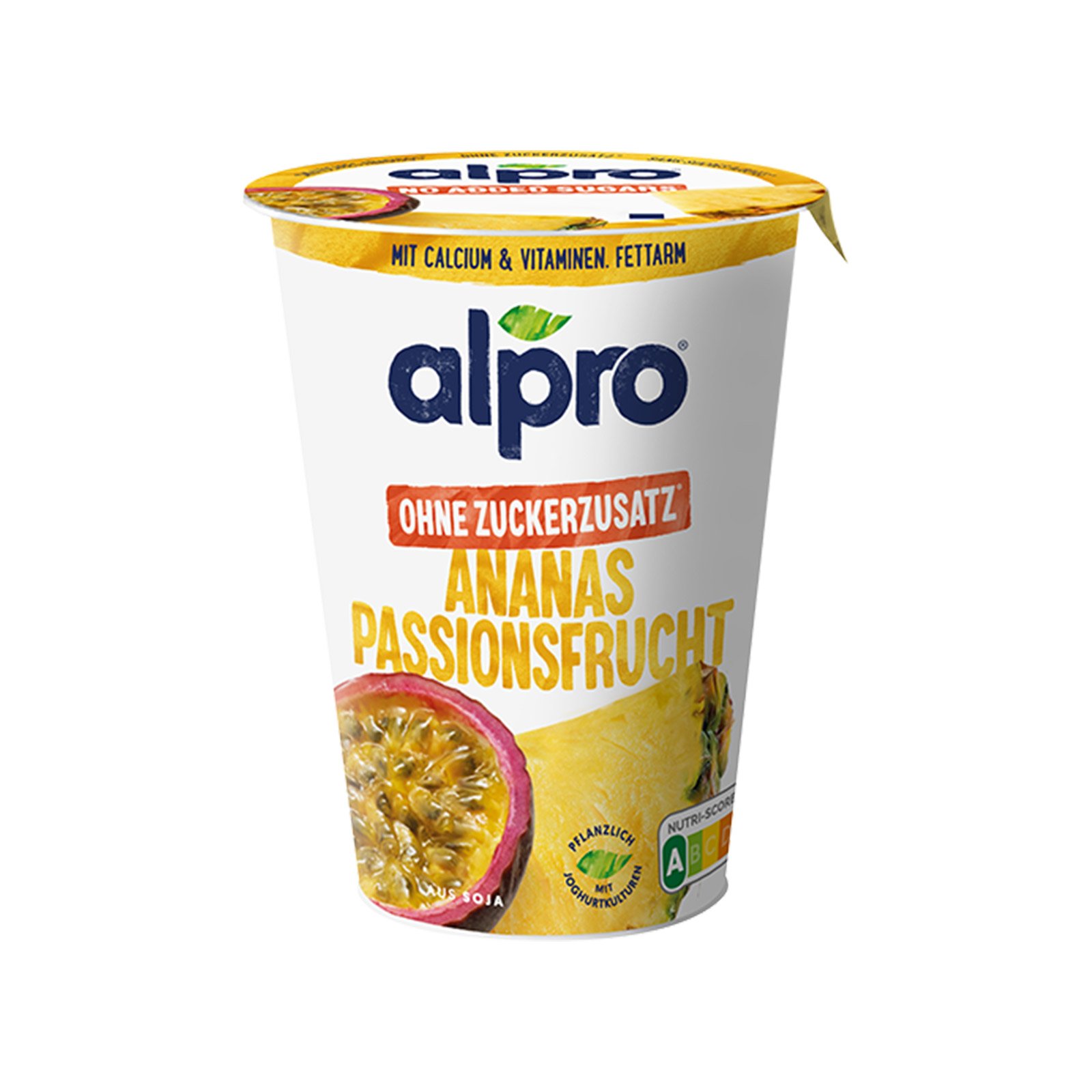 Alpro Soja Ananas-Passionsfrucht