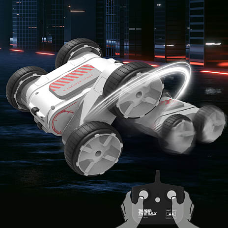 Sharper Image thunder twist rally RC stunt fjernstyret bil