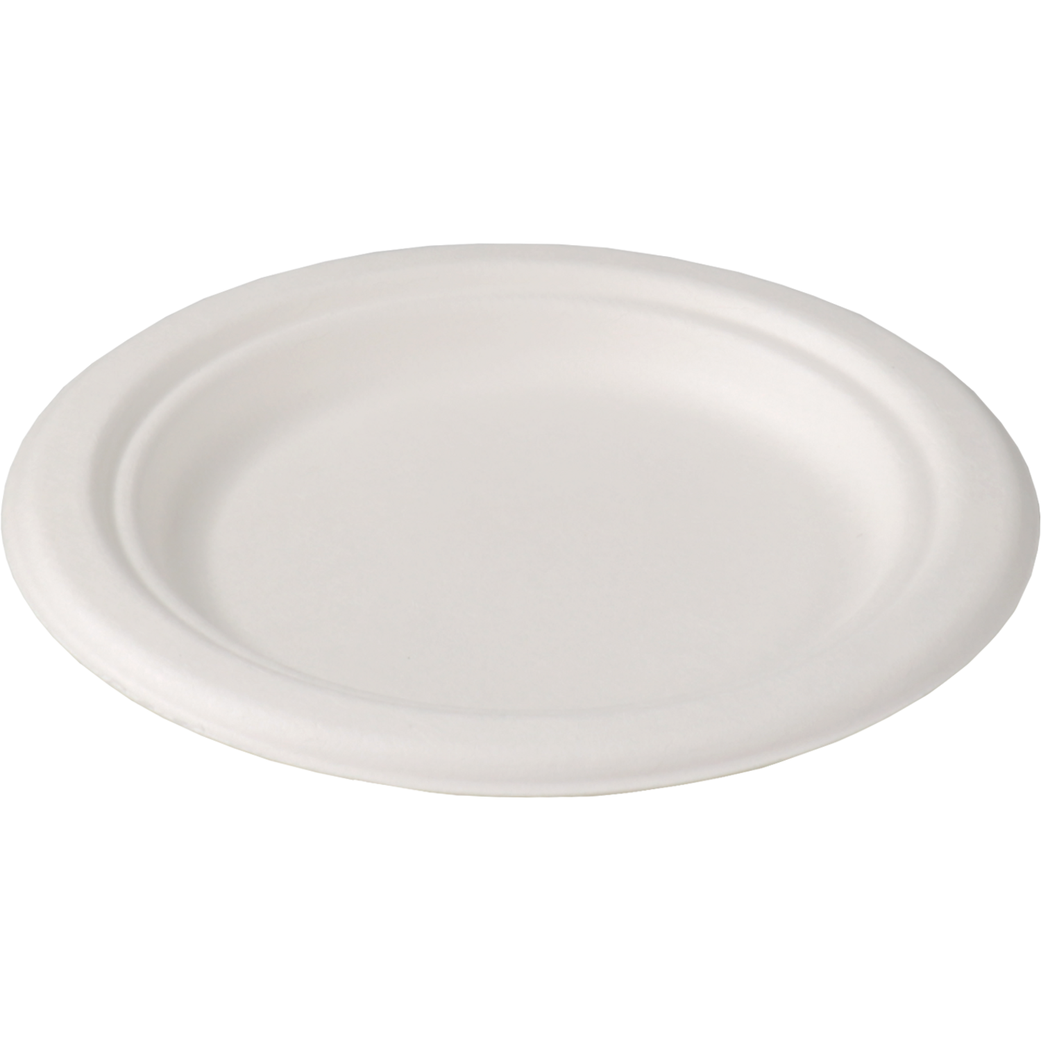 Depa Bord, rond, 1-vaks, bagasse (suikerrietpulp), Ø15cm, wit