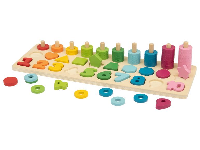 Houten reken speelgoed
