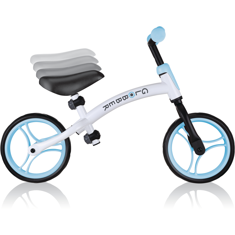 GLOBBER Go Bike Duo weiß pastellblau